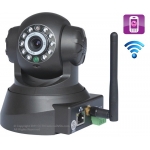 Home Use H.264 Pan-Tilt Wifi Wireless Baby Camera with Motion Detection Mobile View and 2-Way Audio